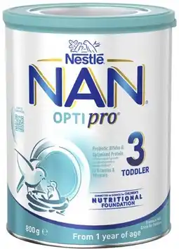 Coles Nestlé NAN Optipro Stage 3 Milk Drink offer