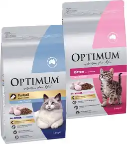 Coles Optimum Dry Cat Food offer