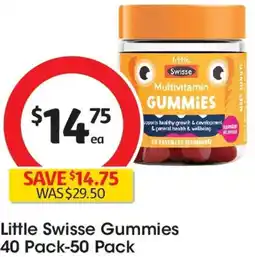 Coles Little swisse gummies offer