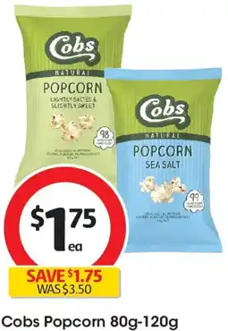Coles Cobs popcorn offer