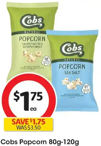 Coles Cobs popcorn offer