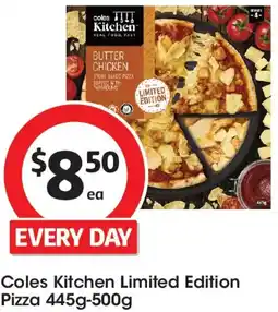 Coles Coles kitchen limited edition pizza offer