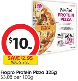Coles Fropro protein pizza offer