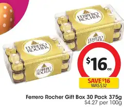 Coles Ferrero rocher gift box offer