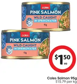 Coles Coles salmon offer