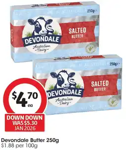 Coles Devondale butter offer