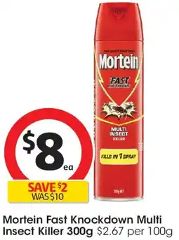 Coles Mortein fast knockdown multi insect killer offer