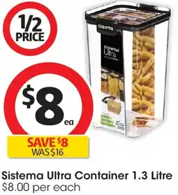 Coles Sistema ultra container offer