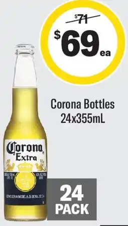 Coles Corona bottles offer