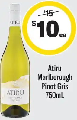 Coles Atiru marlborough pinot gris offer