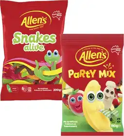 Coles Allen's Lollies-200g offer