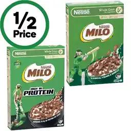 Woolworths Nestlé Milo Cereal offer