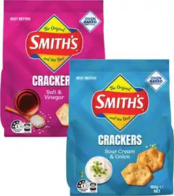 Coles Smith's Crackers offer