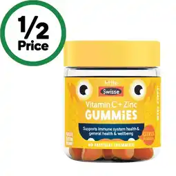Woolworths Little Swisse Vitamin C + Zinc Gummies offer