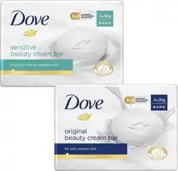Coles Dove Beauty Soap Bar 360g offer