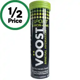 Woolworths Voost Sport Effervescent Tablet offer