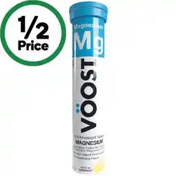 Woolworths Voost Magnesium Effervescent Tablets offer