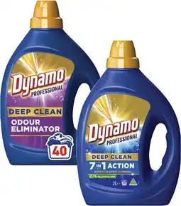 Coles Dynamo Professional Laundry Liquid offer