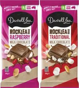 Coles Darrell Lea Block Chocolate-170g offer