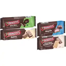 Woolworths Arnott’s Chocolate Coated Biscuits – Excludes Tim Tams offer