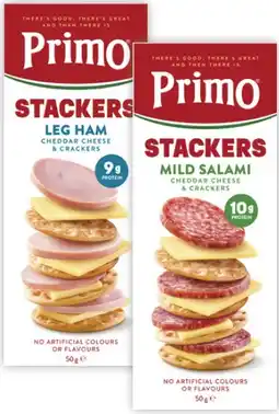 Coles Primo Stackers-57g offer