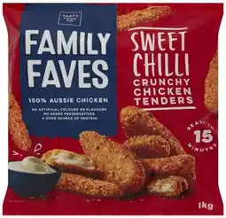 Coles Family Faves Chicken Tenders offer