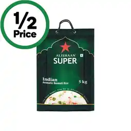 Woolworths Alishaan Super Basmati Rice offer