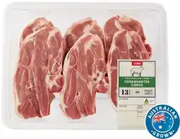 Coles Coles Australian Lamb Forequarter Chops offer