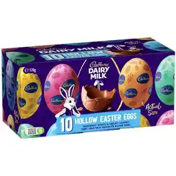 Woolworths Cadbury Dairy Milk Hollow Hunting Easter Eggs offer