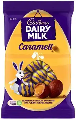 Coles Cadbury Easter Egg Bag-125g offer