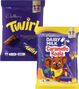 Coles Cadbury Sharepack-180g offer