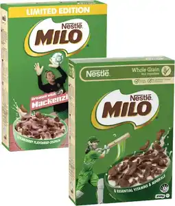 Coles Nestlé Milo Cereal-350g offer
