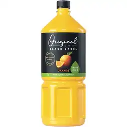Woolworths Original Juice Co. Black Label offer