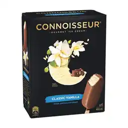 Woolworths Connoisseur Ice Cream Sticks-6 offer