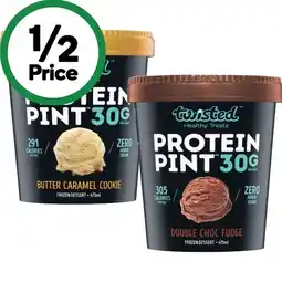 Woolworths Twisted Protein Pint offer