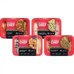 Woolworths My Muscle Chef Meal Varieties – From the Fridge offer