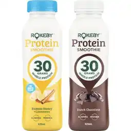 Woolworths Rokeby Protein Smoothie β From the Fridge offer