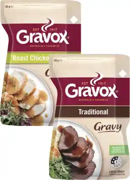 Coles Gravox Liquid Gravy or Finishing Sauce 165g offer