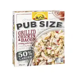 Woolworths McCain Pub Size Meals offer