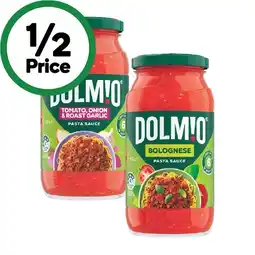 Woolworths Dolmio Extra Pasta Sauce offer