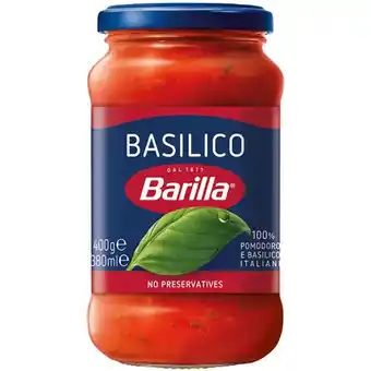 Woolworths Barilla Pasta Sauce offer