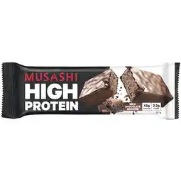 Woolworths Musashi High Protein Bar offer