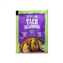 Woolworths La Mesita Taco Seasoning offer