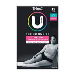 Woolworths U by Kotex Full Brief Period Briefs Size 12-18 offer