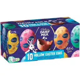 Woolworths Cadbury Dairy Milk Hollow Hunting Easter Eggs offer
