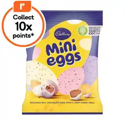 Woolworths Cadbury Easter Egg Bags offer