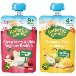 Woolworths Rafferty’s Garden Baby Food Pouch – Excludes Little Smoothies & Veggie Patch offer