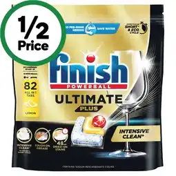 Woolworths Finish Ultimate Plus Dishwasher Tablets offer