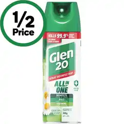 Woolworths Glen 20 Disinfectant Spray offer