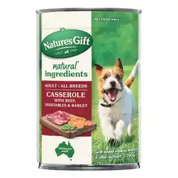 Woolworths Nature’s Gift Wet Dog Food offer